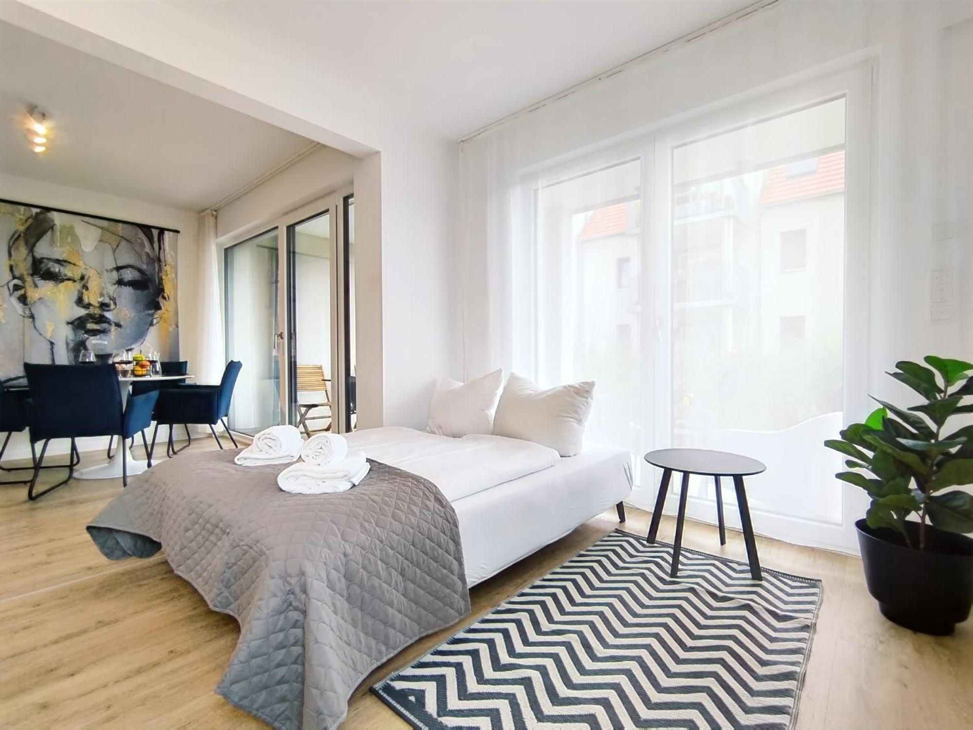Apartment Bright Fuer Bis Zu 5 Erlangen